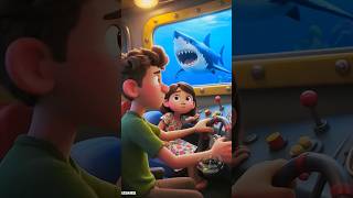 Shark Kha Jayegi 😱 #shorts  #cartoon #funny #spidarman  #gaming #shoes #magic #shark