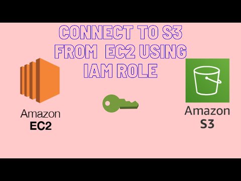 AWS Accessing S3 using ec2 and IAM role (Amazon web services ec2 to s3 bucket)