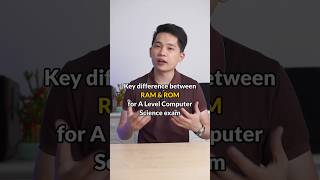 RAM vs ROM Explained in Seconds! | A Level Computer Science 9618 Paper 1