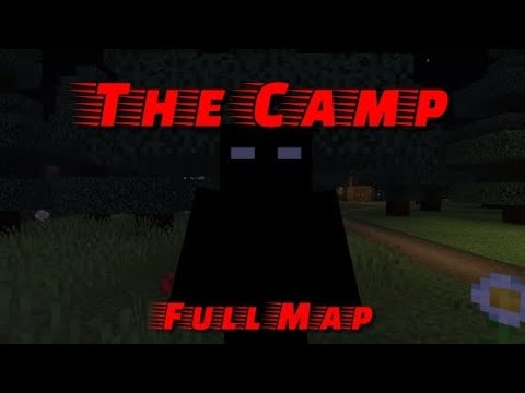 Minecraft PE{The Camp}Horror Map | Full Map