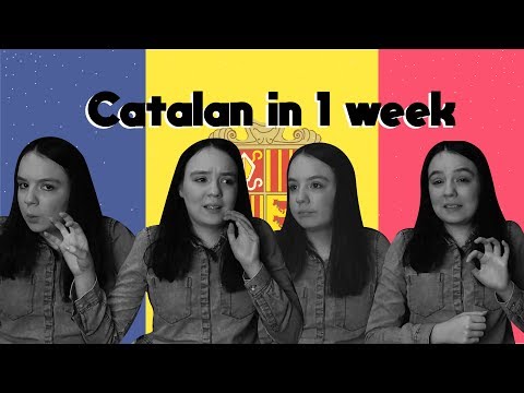 🇦🇩1 WEEK OF LEARNING CATALAN 🇦🇩 // LANGUAGE CHALLENGE