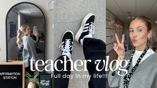 TEACHER VLOG: full day in my life & finding work-life balance!