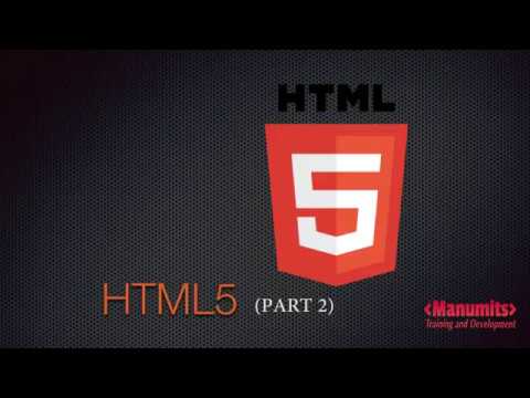 Introduction to Web application development | HTML5 | Part2 -call +917386777822 for training