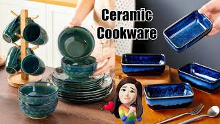 Ceramic Cookware set review video, trending amazon prime day sale's kitchen utensils and cutlery set