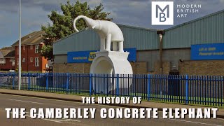 History of The Camberley Concrete Elephant
