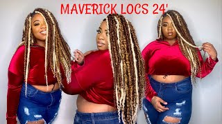 Sams Beauty Janet Collection Maverick Locs 24' 🤯😍 #samsbeauty #fauxlocs