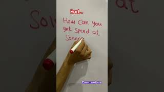 Math speed #youtubeshorts #shorts#viral #speedmath