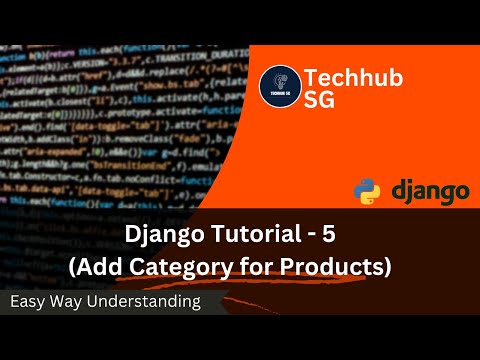 Build a Multi-Vendor eCommerce Website with Django & Bootstrap - Day 5 | Add Category for Products