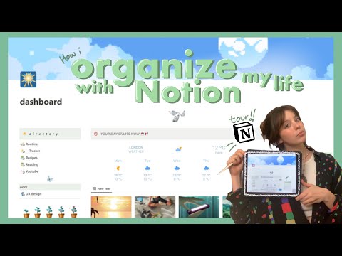 My Notion Tour (how i stay sane + organised)
