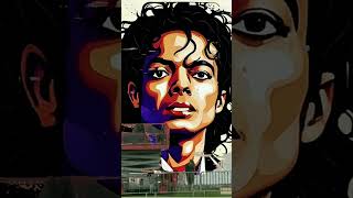 My Artwork of Ai Photoshop Vector Michael Jackson 😍🤩#bluewillow #midjourney