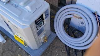 How To Install Senville Ductless Mini Split 9000 BTU 230 Volt Air Conditioner Heat Pump