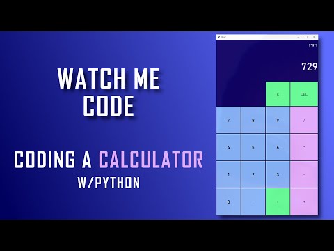 Watch Me Code | Python Calculator