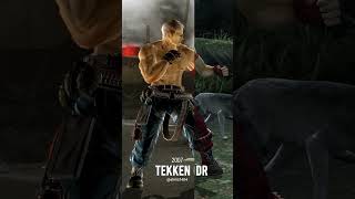 Bryan Fury Tekken 3 to Tekken 8 Comparison