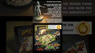 Amrtaka — the battle for eternal life begins soon! #boardgamenight #boardgamegeek #boardgames