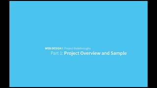 Project Walkthrough Part 1: Project Overview and Sample