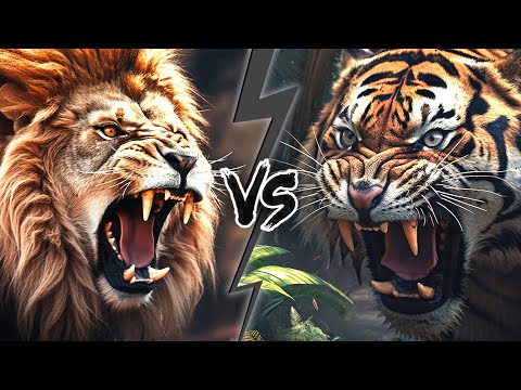 LION vs TIGER - Who Is The Real KING?