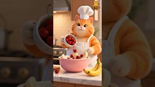 Orange Cat Opening Bakery 🥞🥞 #catstorytamil #shorts #shortsfeed #trending #ai #catcomedy