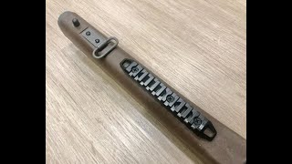 WE M14 Stock-20mm Rail下掛裝備用寬軌魚骨20mm規格戰術軌道