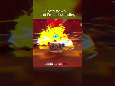Crate down... and I'm still standing