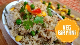 easy Veg Biryani in pressure cooker || simple homemade veg Biryani by- DCG vlog #food #vlogs #telugu