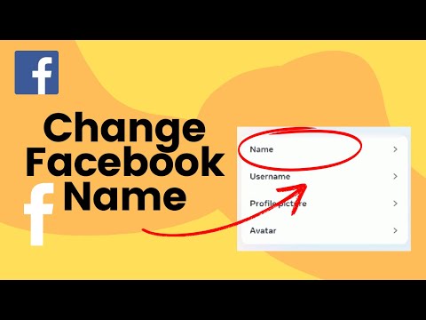 How To Change Facebook Name