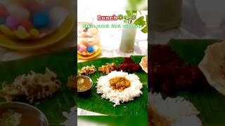 Thala valai ilai virunthu🍲❤️ #shorts #trending #lunch #special #virunthu #cooking #music #favorite