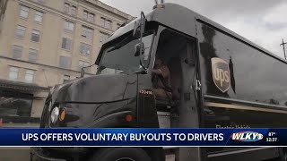 UPS offers voluntary buyouts to drivers