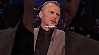 Simon Pegg explains the creepiest side of Mission Impossible movies #simonpegg #missionimpossible