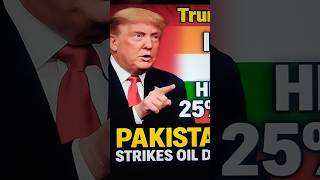 Trump Favour Pakistan, Punishes India #trump #india #pakistan #sanctions #tariffs #oil #news #shorts