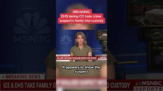 DHS taking CO hate crime suspect's family into custody