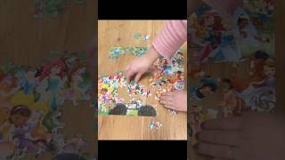 Disney characters jigsaw time lapse 🧩🥰 #jigsawpuzzle #jigsaw #jigsawjoy #oddlysatisfying #puzzle