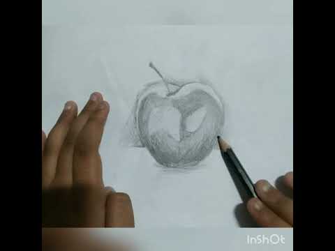 Drawing an apple