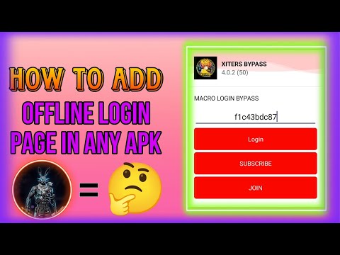 How to add offline login page in any app ! HOW TO ADD OFFLINE LOGIN PAGE IN ANY APK😍😍😍