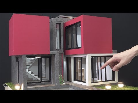 How to Make Awesome Mini House #7 - exterior finish and sliding window