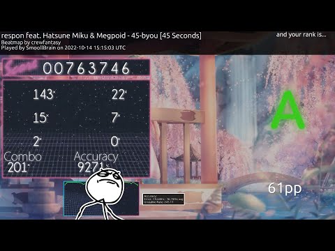 Cool osu! score I thought I could share 2.