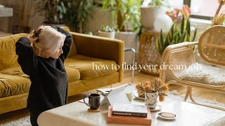 How to Find Your Dream Job