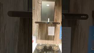 Elica chimney and built in Hob #kitchen #kitchenappliance #kitchenchimney#kitchenchimney