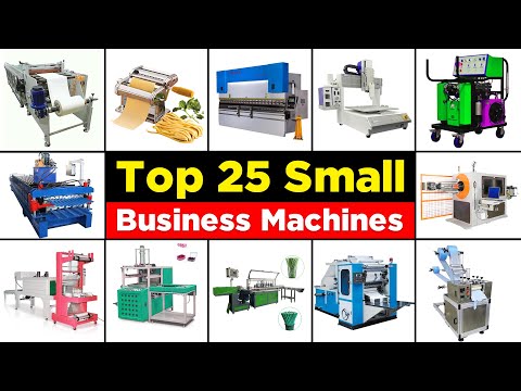 Business Machines You Can Buy Online To Make Money 2024! 25 business ideas 2024 mini manufacturing