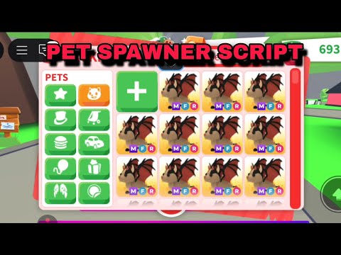 Unlock Every Mega Pet FREE! 🦄🤑 | Adopt Me Pet Spawner Script 2025 | 100% safe | FREE PETS!