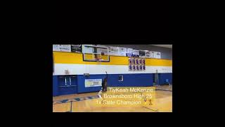 Tiykeah McKenzie  #Classof 2025 #BrownsboroBearettes