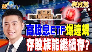 【精華】台積電法說帶動 台股挑戰兩萬四？？ 高股息ETF爆違規 存股族能繼續存？#陳威良 #金臨天下 @tvbsmoney  20250718