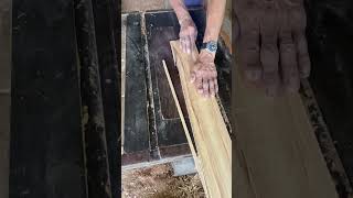 No guide straight ripping #diyworks  #solidwood  #share