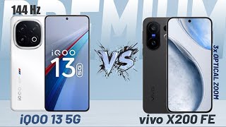 Vivo X200 FE vs iQOO 13 5G 🔥 | Best Flagship ? Full Comparison!