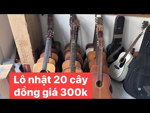 Đàn guitar nhật lô 20 cây đồng giá. Giá: 300k. guitar nhật 0936057750