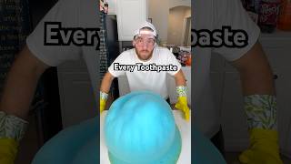 I Mixed Every Toothpaste Into One