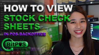 How To View Stock Check Sheets in BitPOS BackOffice | BitPOS Point Of Sales