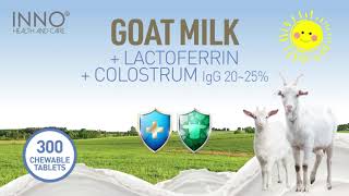 INNO Health & Care | INNO Goat Milk + Lactoferrin + Colostrum