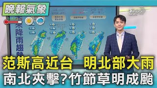 天氣/雙颱共舞? 范斯高.準竹節草恐上演藤原效應｜TVBS新聞 @TVBSNEWS01