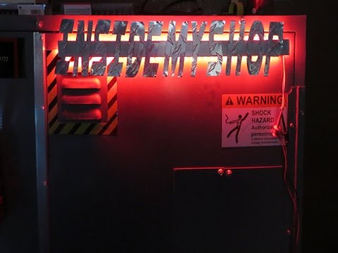 Diamond Plate Aluminum Led Sign
