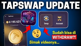 UPDATE!! Cara Mendapatkan UANG dari Airdrop Telegram: TAPSWAP bisa WITHDRAW!?